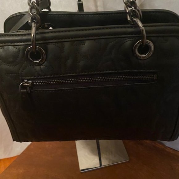 G Lux by Guess Embossed handbag, with gray hardware - Picture 7 of 13